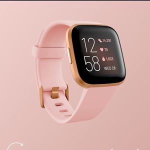 Rose Gold Fitbit Versa 2